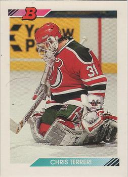 1992-93 Bowman #386 Chris Terreri Front