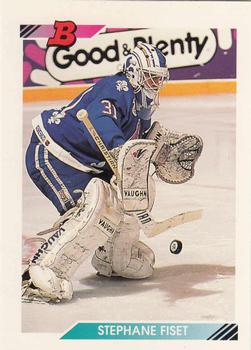 1992-93 Bowman #398 Stephane Fiset Front