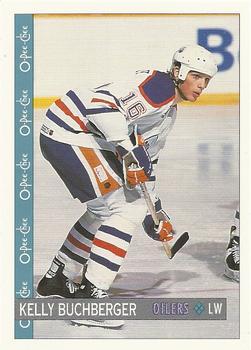 1992-93 O-Pee-Chee #125 Kelly Buchberger Front