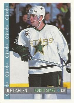 1992-93 O-Pee-Chee #129 Ulf Dahlen Front