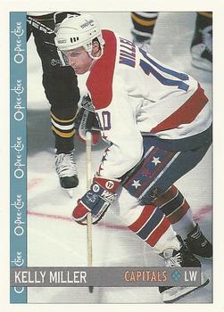 1992-93 O-Pee-Chee #142 Kelly Miller Front