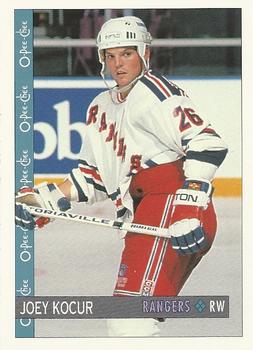 1992-93 O-Pee-Chee #169 Joey Kocur Front