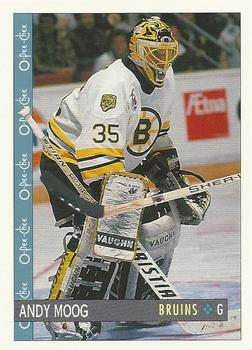1992-93 O-Pee-Chee #184 Andy Moog Front