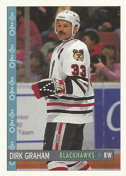 1992-93 O-Pee-Chee #210 Dirk Graham Front