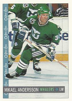 1992-93 O-Pee-Chee #214 Mikael Andersson Front