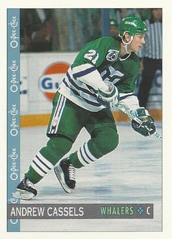 1992-93 O-Pee-Chee #222 Andrew Cassels Front