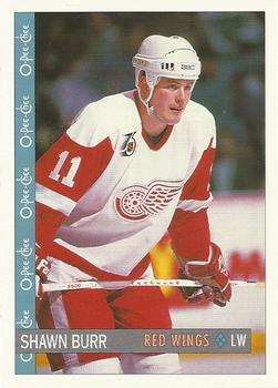 1992-93 O-Pee-Chee #24 Shawn Burr Front