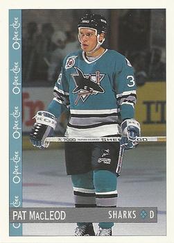 1992-93 O-Pee-Chee #273 Pat MacLeod Front