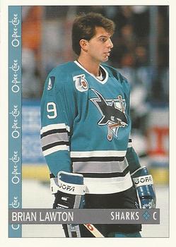 1992-93 O-Pee-Chee #276 Brian Lawton Front