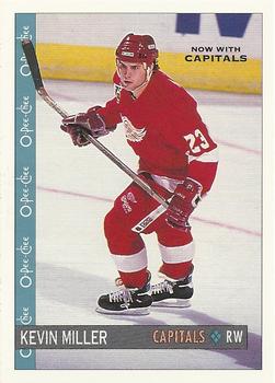 1992-93 O-Pee-Chee #291 Kevin Miller Front