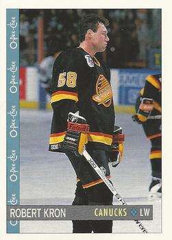 1992-93 O-Pee-Chee #2 Robert Kron Front