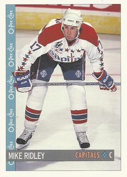 1992-93 O-Pee-Chee #305 Mike Ridley Front