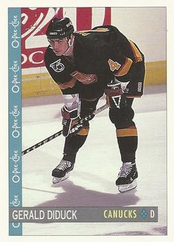 1992-93 O-Pee-Chee #309 Gerald Diduck Front