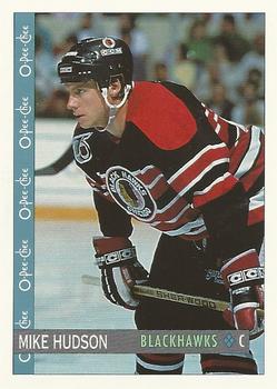 1992-93 O-Pee-Chee #331 Mike Hudson Front