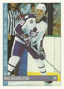 1992-93 O-Pee-Chee #335 Mike Krushelnyski Front