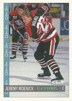 1992-93 O-Pee-Chee #345 Jeremy Roenick Front