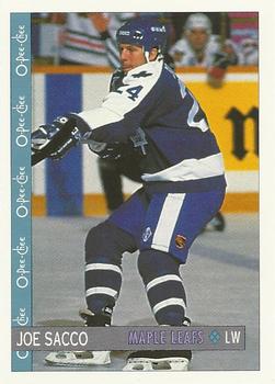 1992-93 O-Pee-Chee #355 Joe Sacco Front