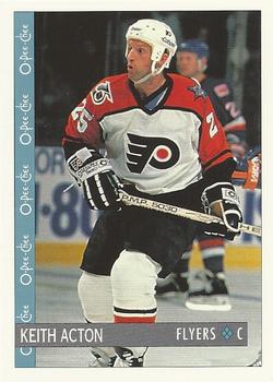 1992-93 O-Pee-Chee #368 Keith Acton Front