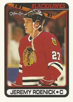 1992-93 O-Pee-Chee #383 Jeremy Roenick Front