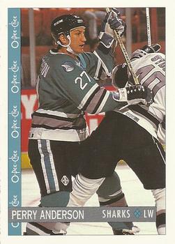 1992-93 O-Pee-Chee #38 Perry Anderson Front