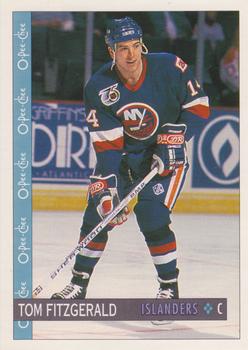 1992-93 O-Pee-Chee #394 Tom Fitzgerald Front