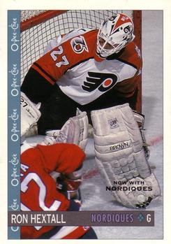 1992-93 O-Pee-Chee #84 Ron Hextall Front