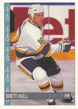 1992-93 O-Pee-Chee #87 Brett Hull Front