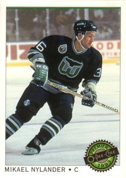 1992-93 O-Pee-Chee Premier #19 Mikael Nylander Front