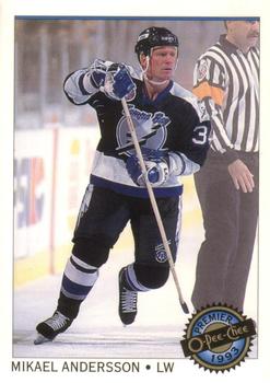1992-93 O-Pee-Chee Premier #55 Mikael Andersson Front