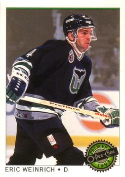1992-93 O-Pee-Chee Premier #63 Eric Weinrich Front