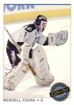 1992-93 O-Pee-Chee Premier #76 Wendell Young Front