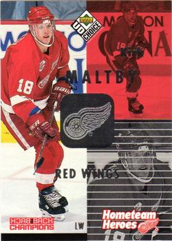 1998-99 UD Choice Preview - Hometeam Heroes #RW11 Kirk Maltby Front
