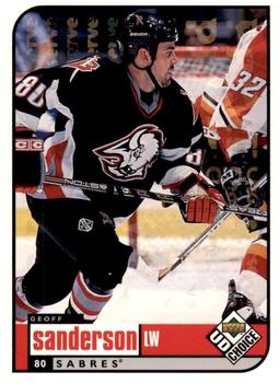 1998-99 UD Choice - Prime Choice Reserve #27 Geoff Sanderson Front