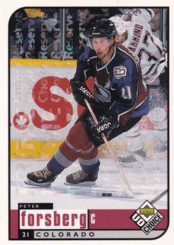 1998-99 UD Choice - Prime Choice Reserve #56 Peter Forsberg Front