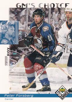 1998-99 UD Choice - Prime Choice Reserve #229 Peter Forsberg Front