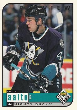 1998-99 UD Choice Preview #9 Antti Aalto Front