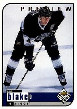 1998-99 UD Choice Preview #95 Rob Blake Front