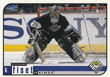 1998-99 UD Choice Preview #97 Stephane Fiset Front