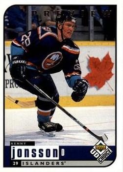 1998-99 UD Choice Preview #125 Kenny Jonsson Front