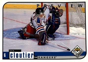 1998-99 UD Choice Preview #131 Dan Cloutier Front