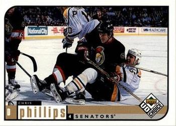 1998-99 UD Choice Preview #143 Chris Phillips Front