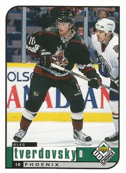 1998-99 UD Choice Preview #159 Oleg Tverdovsky Front