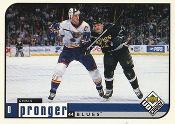 1998-99 UD Choice Preview #185 Chris Pronger Front