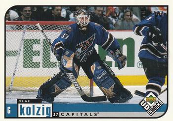 1998-99 UD Choice Preview #215 Olaf Kolzig Front
