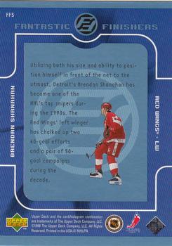 1998-99 Upper Deck - Fantastic Finishers #FF5 Brendan Shanahan Back