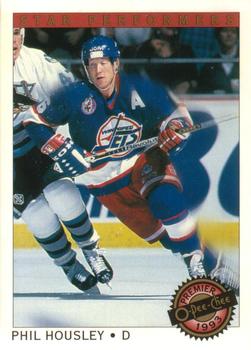 1992-93 O-Pee-Chee Premier - Star Performers #16 Phil Housley Front