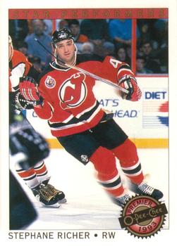 1992-93 O-Pee-Chee Premier - Star Performers #18 Stephane Richer Front