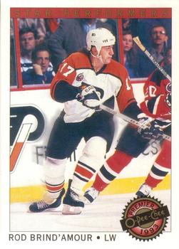 1992-93 O-Pee-Chee Premier - Star Performers #9 Rod Brind'Amour Front