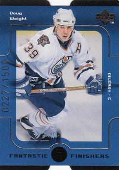 1998-99 Upper Deck - Fantastic Finishers Tier 1 (Quantum Silver) #FF21 Doug Weight Front