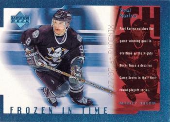 1998-99 Upper Deck - Frozen in Time #FT6 Paul Kariya Front